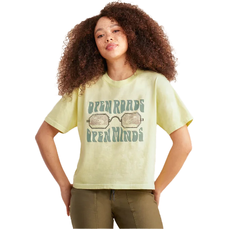 Men's Shirts with Patch PocketsWomen's Open Roads Boxy Crop Tee