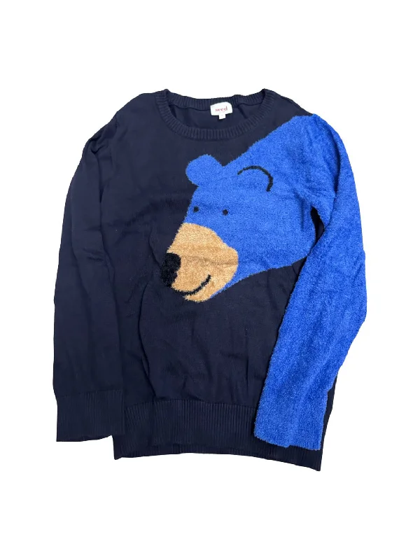Men's Sweaters with Low-Neck DesignsSeed Knit Sweater 10Y