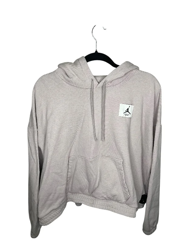 Fashionable Men's Streetwear HoodiesSweatshirt Hoodie By Jordan In Pink, Size: 2x