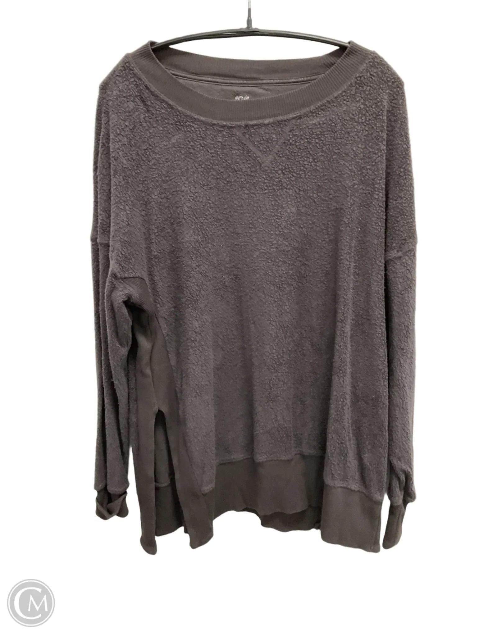 Men's Hoodies with Reinforced CuffsSweatshirt Crewneck By Aerie In Brown, Size: M