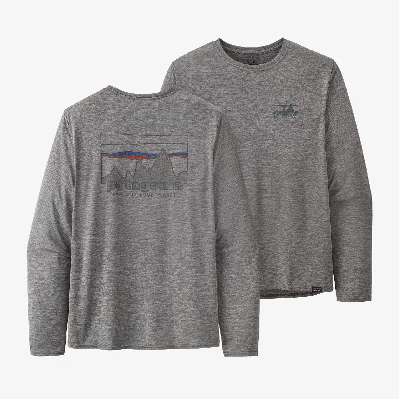 Men's Short-Sleeve Shirts for Warm WeatherMen's Long-Sleeved Capilene® Cool Daily Graphic Shirt Men's Short-Sleeve Shirts for Warm WeatherMen's Long-Sleeved Capilene® Cool Daily Graphic Shirt