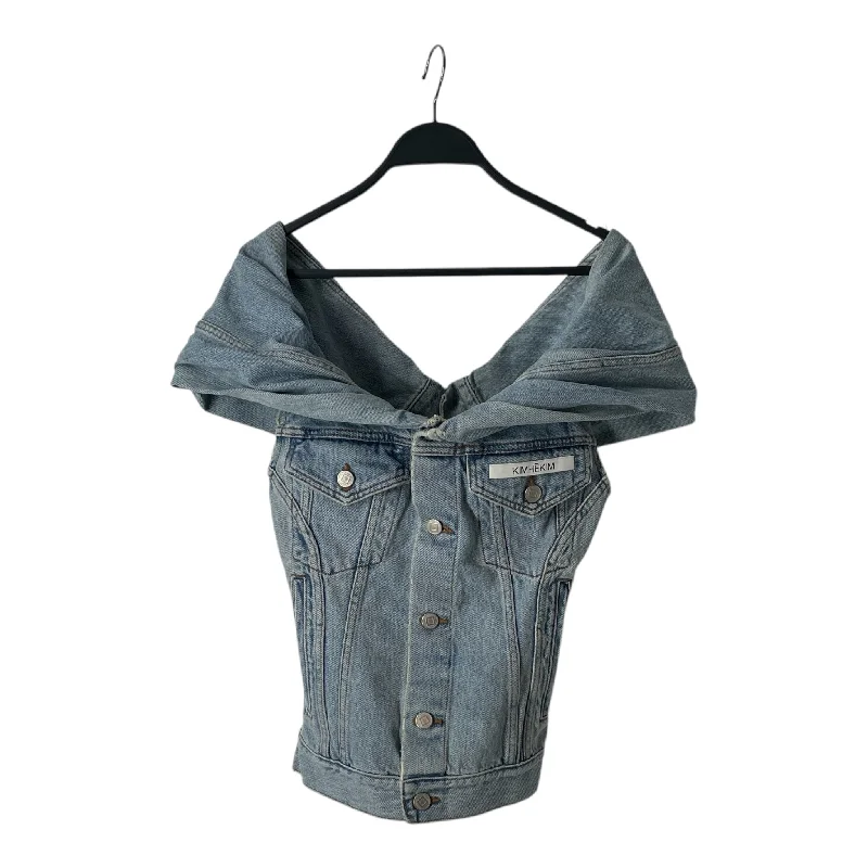 Men's Skinny JeansKIMHEKIM/Cut & Sew/36/Denim/BLU/OFF SHOULDER TOP