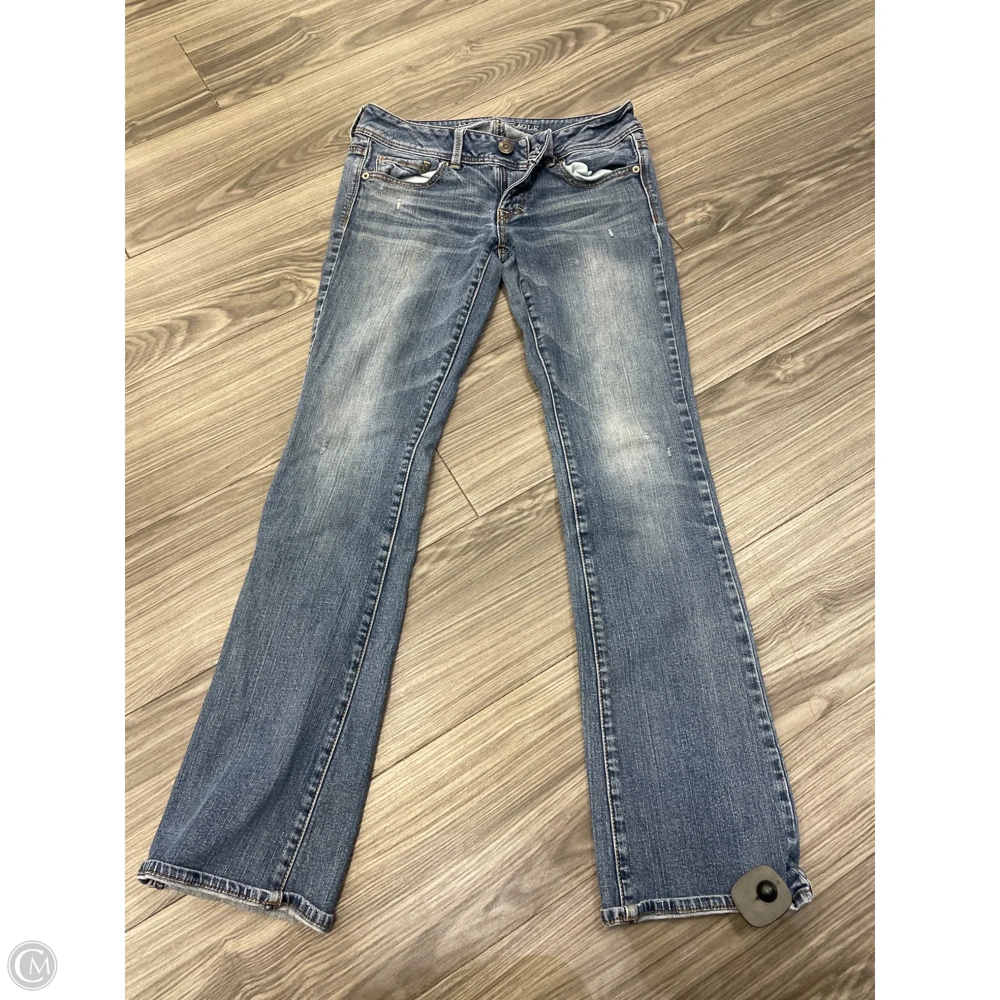 Men's Jeans for Office WearJeans Boot Cut By American Eagle In Blue, Size: 4