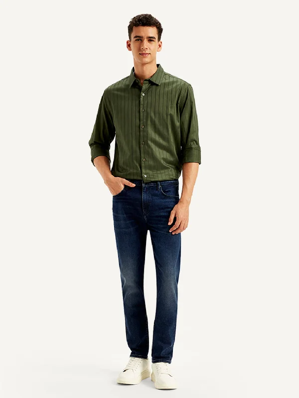 Rip and Tear Men's JeansMen's 512 Slim Tapered Fit Navy Jeans