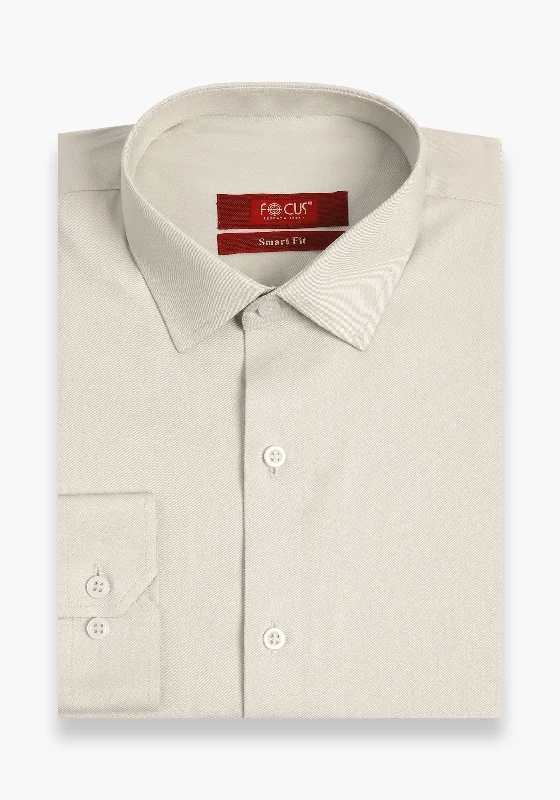Men's Breathable Shirts for Warm ClimatesLight Grey Perfect Plain Dress Shirt