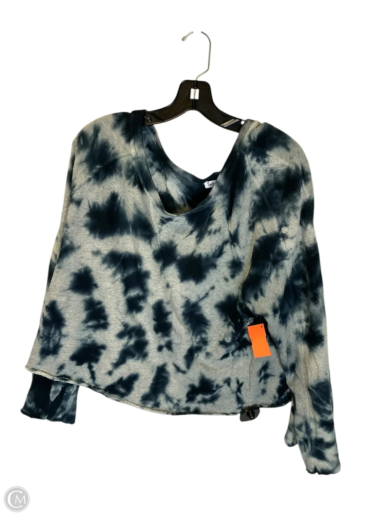 Men's Hoodies for LayeringSweatshirt Crewneck By Splendid In Tie Dye Print, Size: M