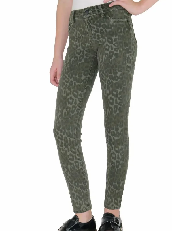Jeans for Men with Skinny LegsGirls Diane Basic Mid-Rise Skinny In Green