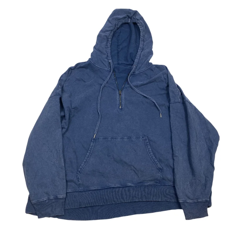 Men's Hoodies for SnowboardingSweatshirt Hoodie By Aerie In Blue, Size: Xl