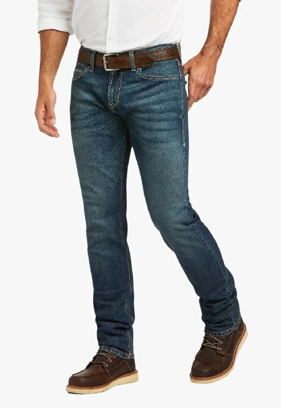 Modern Ripped and Distressed Men's JeansAriat Mens M8 Modern Slim Leg Jean