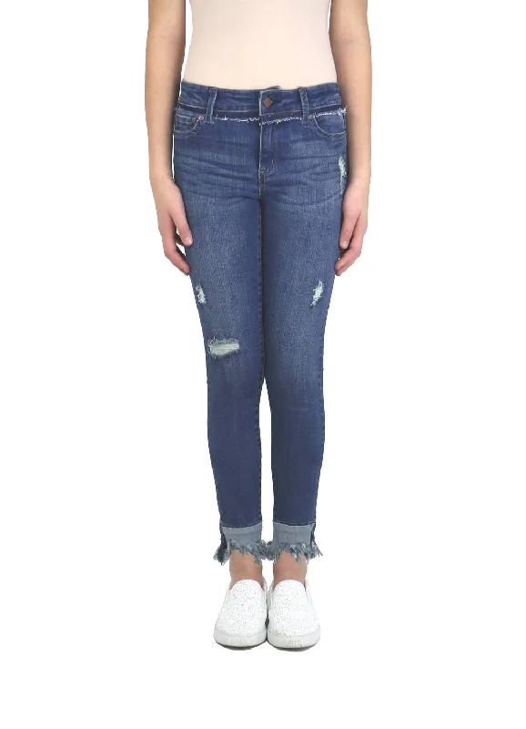 Designer Skinny Men's JeansGirl's High Rise Skinny Jeans In Nina