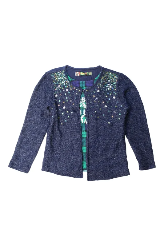 Men's Sweaters with EmbellishmentsDesigual Embellished Cardigan, Size 9-10Y