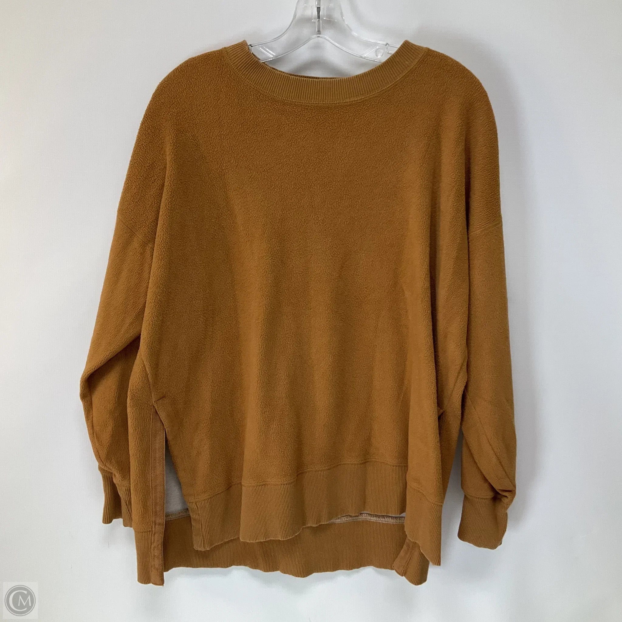 Men's Hoodies for Outdoor ActivitiesSweatshirt Crewneck By Aerie In Tan, Size: S