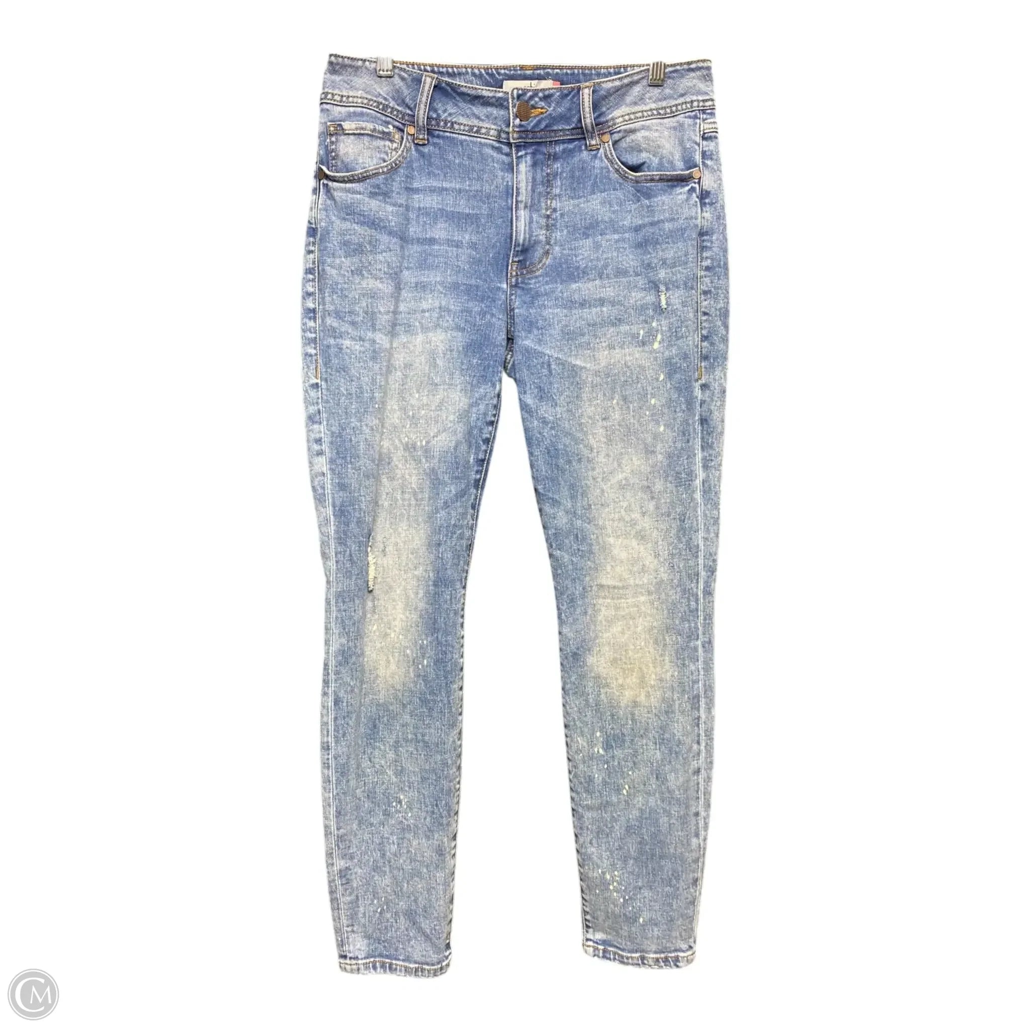 Affordable Designer Men's JeansJeans Skinny By Cabi In Blue Denim, Size: 12