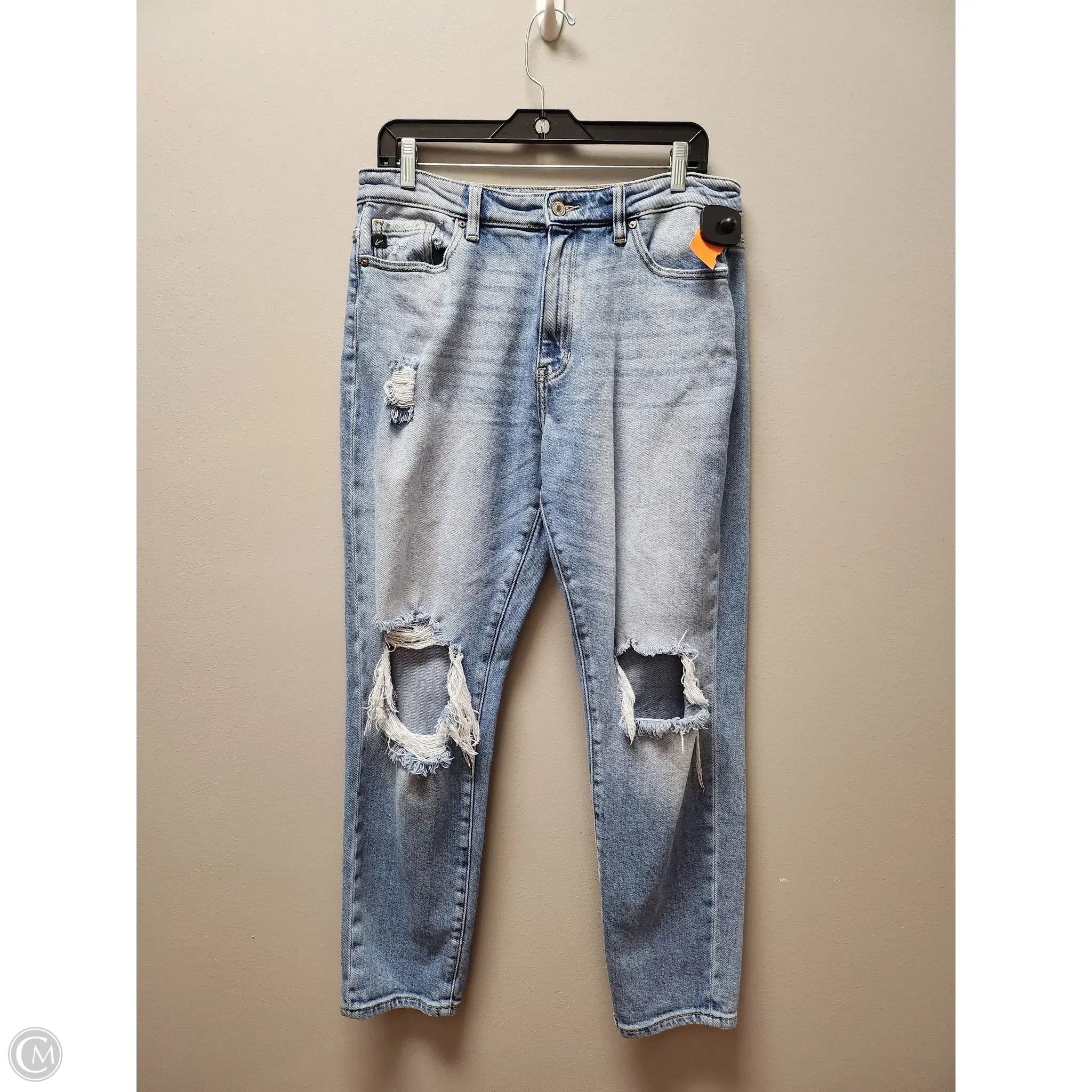 Men's Jeans for Everyday WearJeans Boot Cut By Kancan In Blue Denim, Size: 12