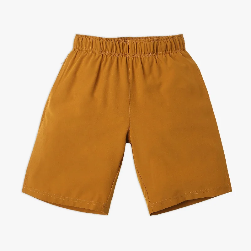 Men's Patterned Pants with PlaidsBoy's Regular Fit Solid Mid Rise Shorts