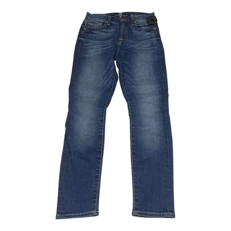 Men's Jeans with a Destroyed LookJeans Designer By 7 For All Mankind  Size: 0