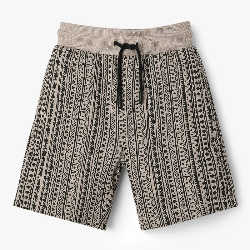 Men's Pants with Embroidered DesignsBoys All Over Print Knee Length Shorts