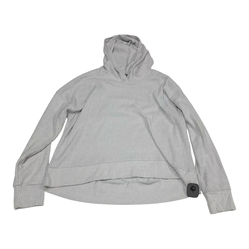 Men's Hoodies with Relaxed FitsSweatshirt Hoodie By Zobha In Grey, Size: Xl
