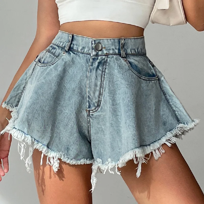Jeans for Men with Skinny LegsKittenAlarm - New Women Denim Shorts With Holes And High Waist Loose Tassel Jeans S-XXL Jeans for Men with Skinny LegsKittenAlarm - New Women Denim Shorts With Holes And High Waist Loose Tassel Jeans S-XXL