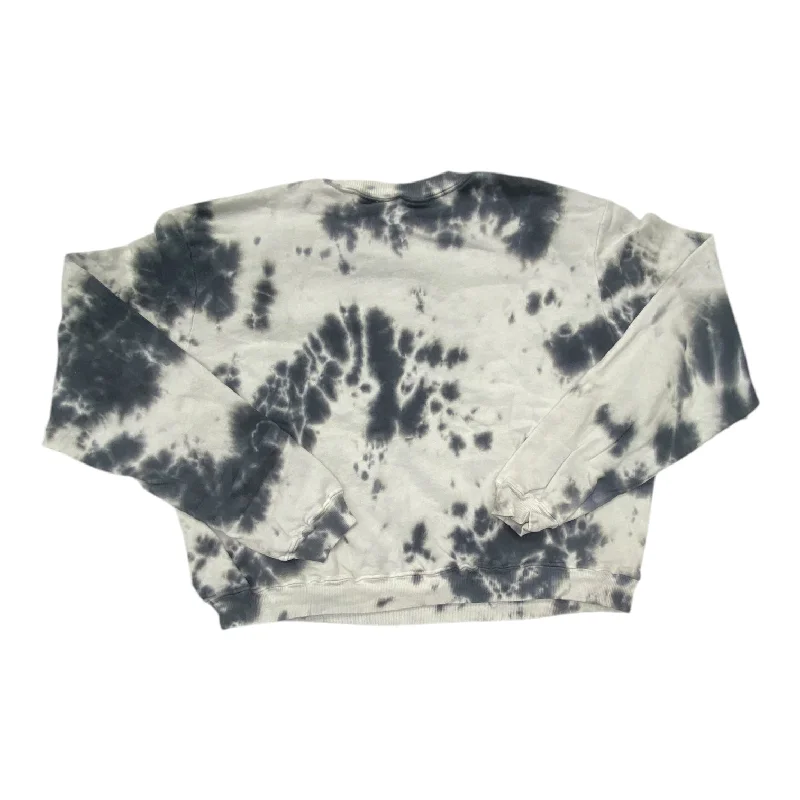Versatile Men's All-Season HoodiesSweatshirt Crewneck By Cmc In Tie Dye Print, Size:L