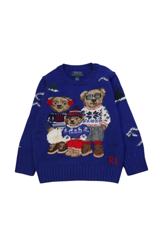 Men's Sweaters with ButtonsPolo Ralph Lauren Bear Knit Sweater 2T