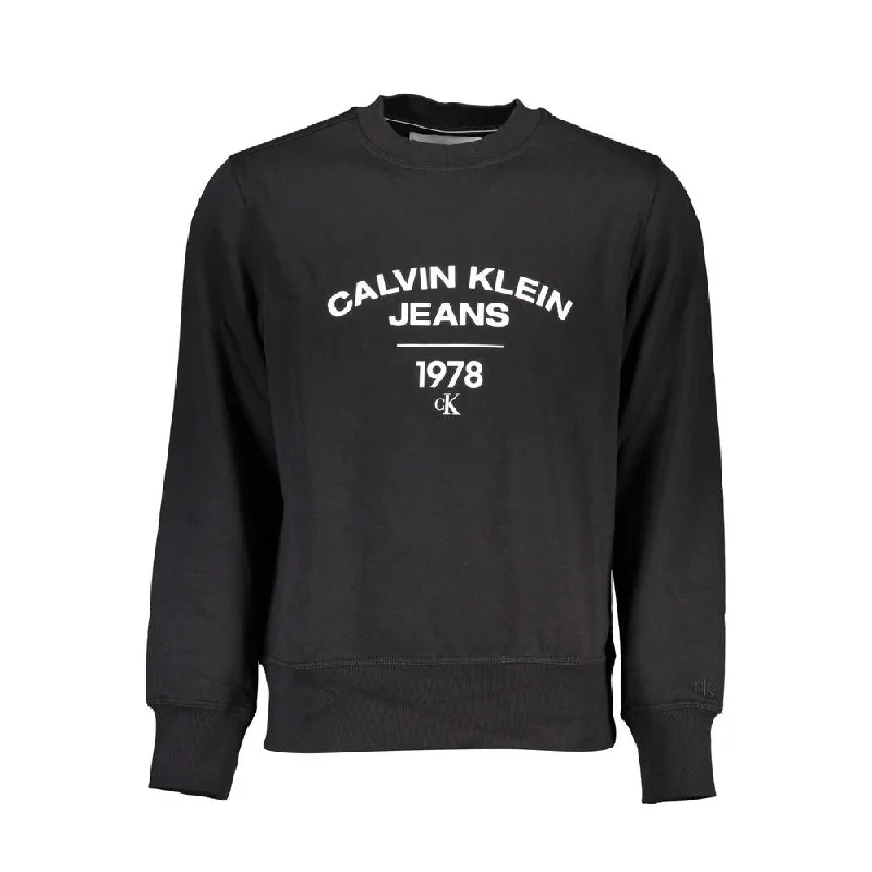 Men's Sweaters with SnapsCalvin Klein Sleek Long Sleeve Fleece Crew Neck Men's Sweatshirt Men's Sweaters with SnapsCalvin Klein Sleek Long Sleeve Fleece Crew Neck Men's Sweatshirt
