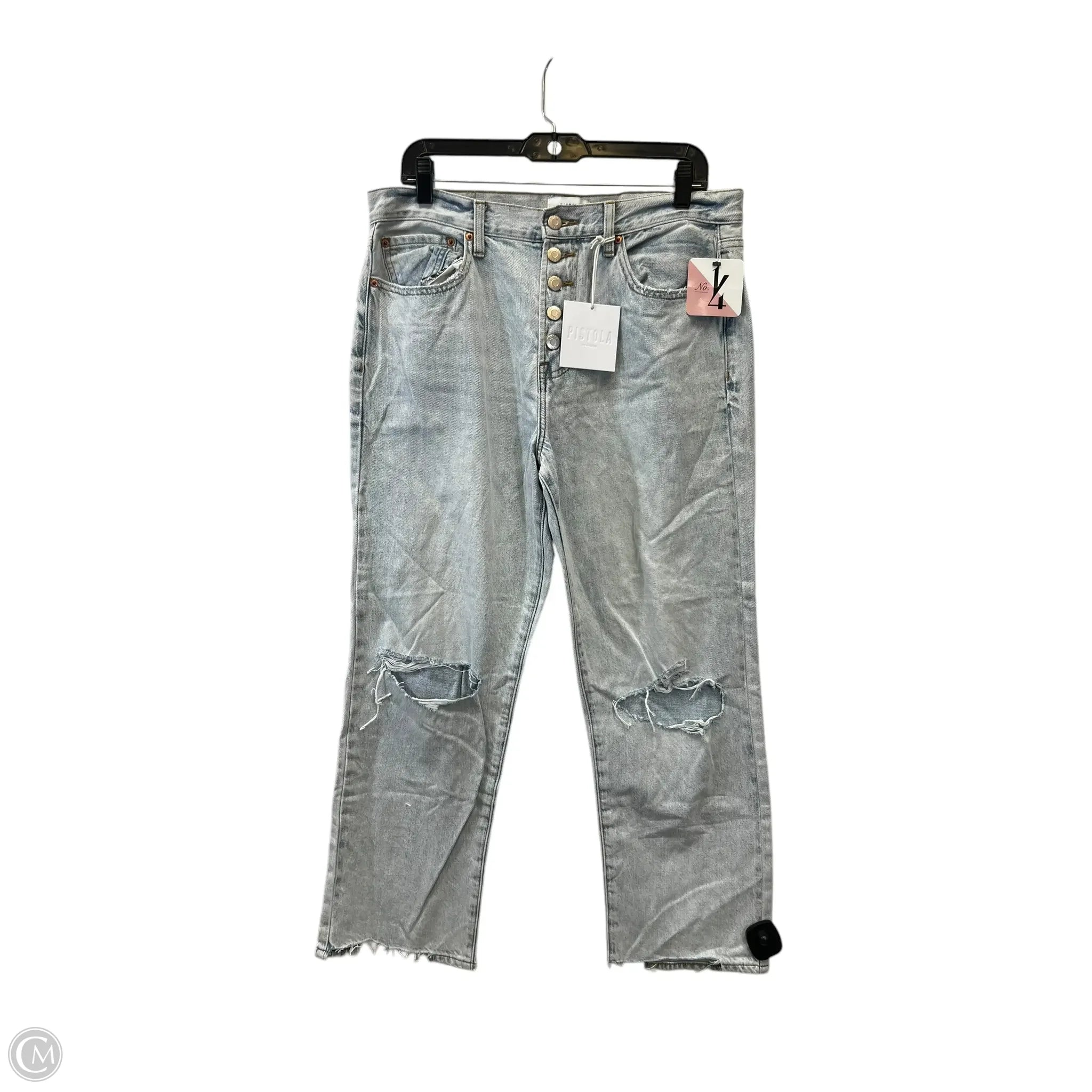 Men's Jeans for SportsJeans Designer By Pistola In Blue Denim, Size: 8