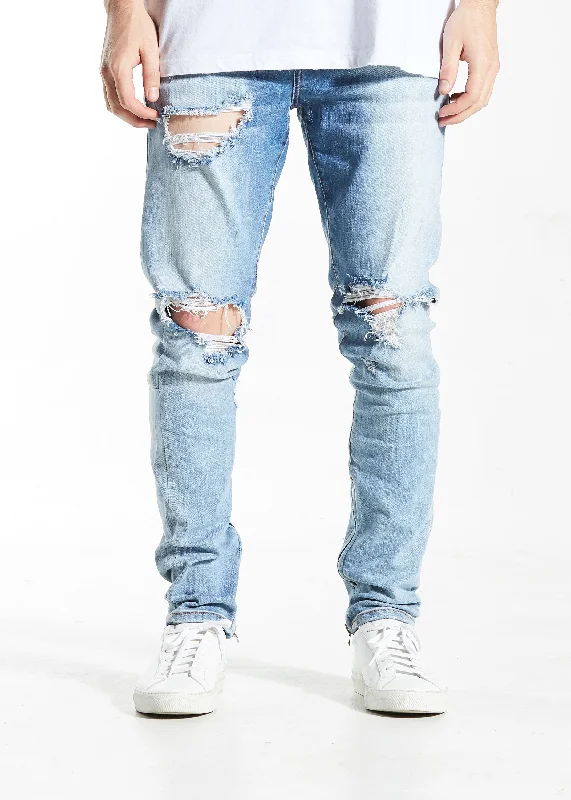Oversized Relaxed-Fit Men's JeansPacific Denim (Blue Tint)