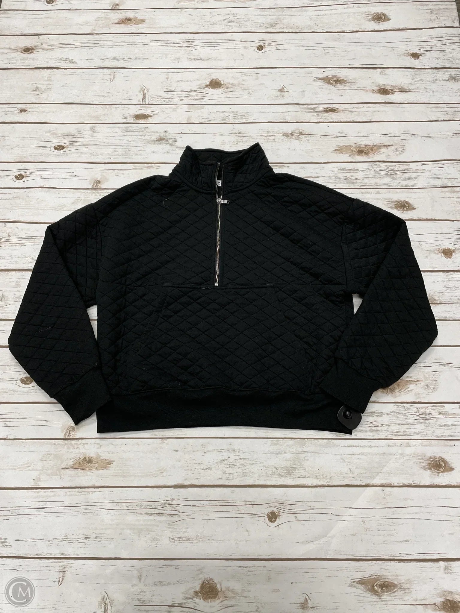 Men's Hoodies for LayeringAthletic Sweatshirt Collar By Dsg Outerwear In Black, Size: M