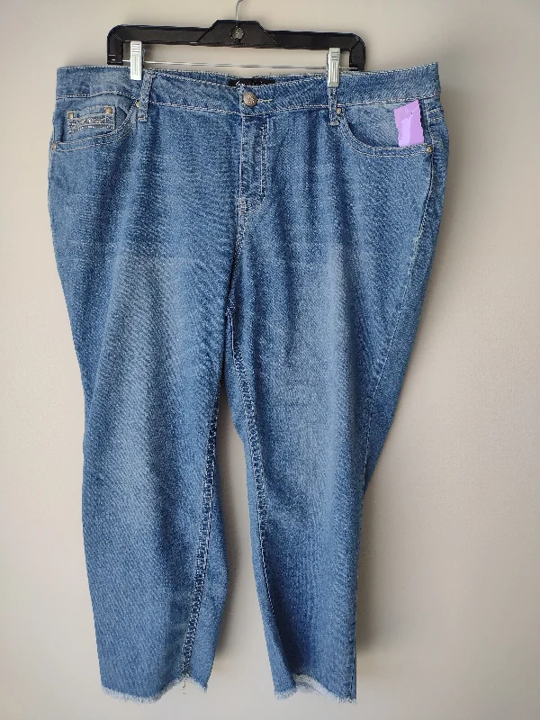 Men's Jeans for a Night OutJeans Straight By Love Indigo  Size: 1x