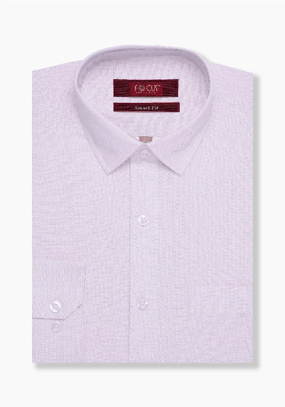 Men's Designer Shirts for a Statement PieceTexture Tea Pink Dress Shirt