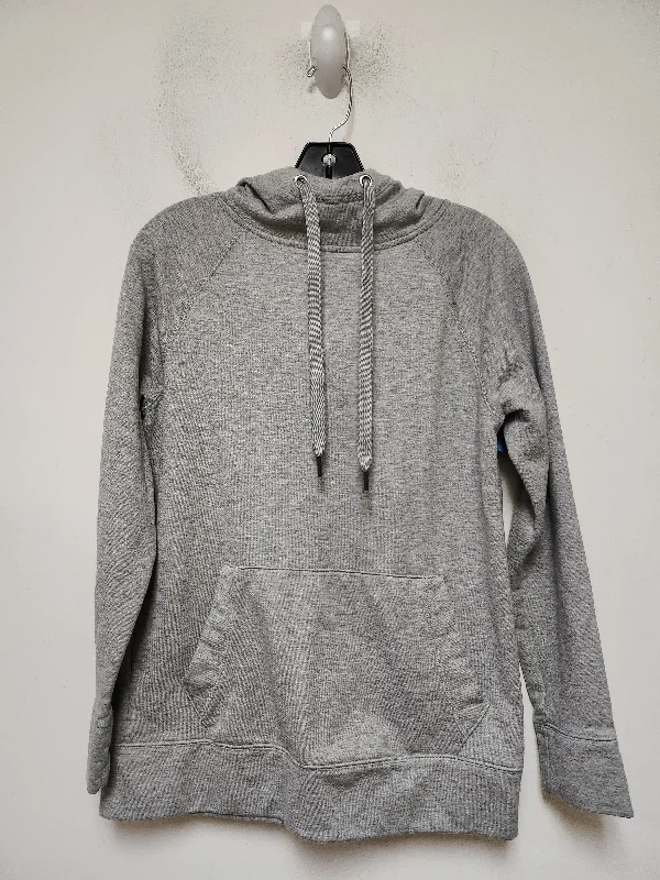 Men's Hoodies with High-Low HemlinesSweatshirt Hoodie By Athleta In Grey, Size: Xs