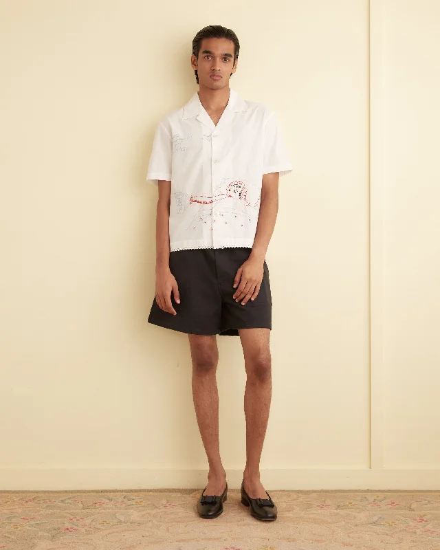 Lightweight Men's Poplin ShirtsHis-and-Hers Short Sleeve Shirt