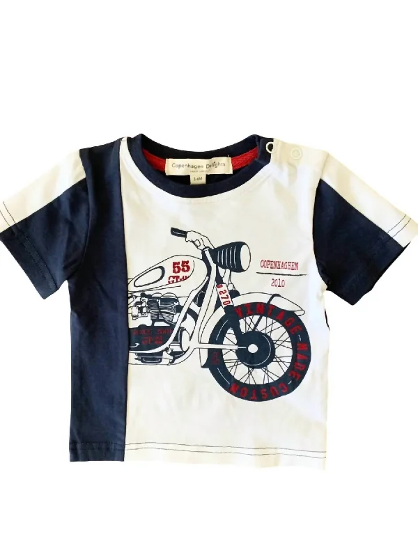Men's Shirts with Bow TiesBoys' Bike Printed Tee In Multi