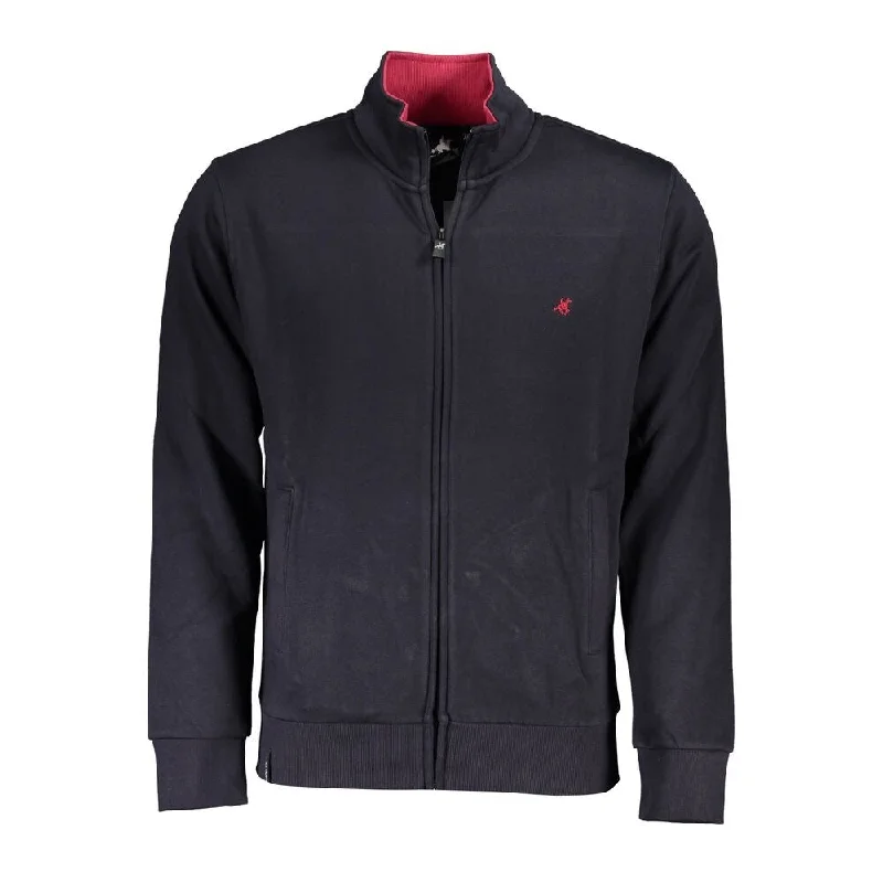 Men's Sweaters with ZippersU.S. Grand Polo Chic Long Sleeve Zippered Polo Men's Sweatshirt Men's Sweaters with ZippersU.S. Grand Polo Chic Long Sleeve Zippered Polo Men's Sweatshirt