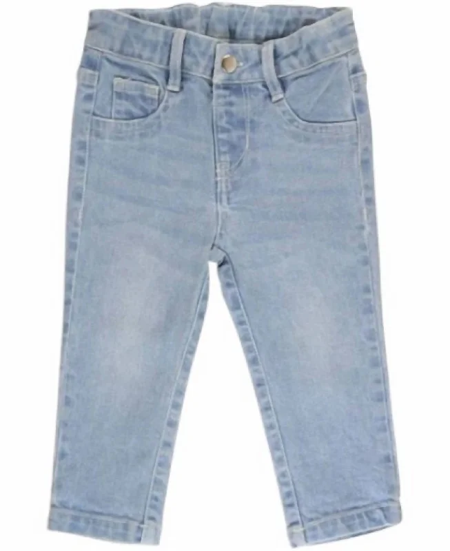 Men's Skinny Jeans with Stretch FabricGirls Skinny Jeans In Light Wash