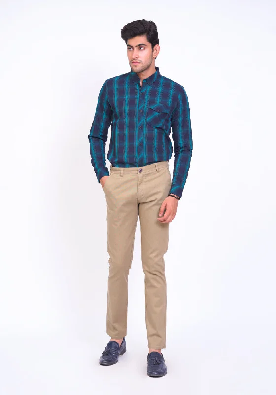 Men's Dressy Casual Shirts for Smart-Casual EventsZinc Checkered Shirt