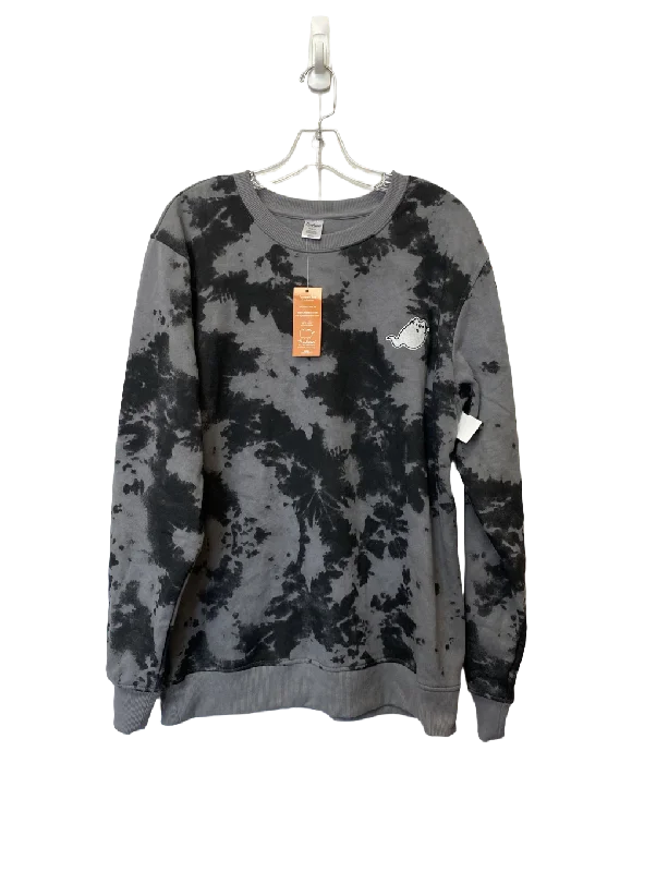 Men's Hoodies with Ribbed HemsSweatshirt Crewneck By Clothes Mentor  Size: M