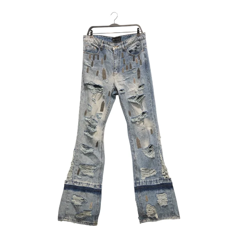 New Arrival Designer Men's JeansWHO DECIDES WAR/Pants/32/Denim/BLU/gnarly pants w/ hardwear