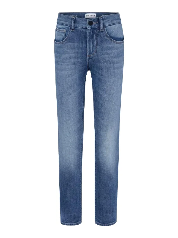 Men's Jeans with a Distressed LookBoy's Brady Slim Jean In Fresh