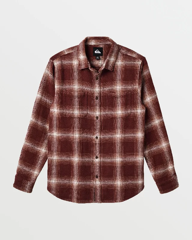Men's Cowboy Shirts for Western StyleDNA Long Sleeve Flannel Shirt - Brown Stone