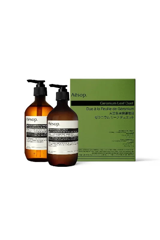 Aesop Geranium Leaf Body Care Kit (Duet)