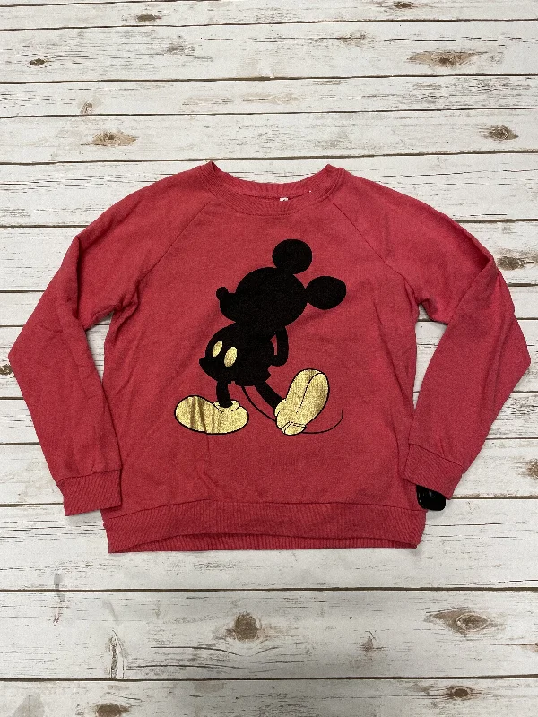 High-Quality Men's French Terry HoodiesSweatshirt Crewneck By Disney Store  Size: M