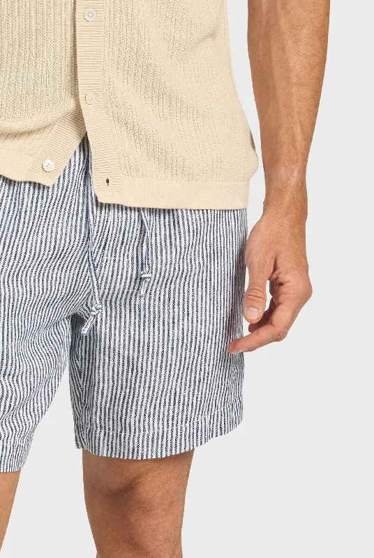 Men's Chino Shorts for Warm WeatherStripe Riviera Linen Short