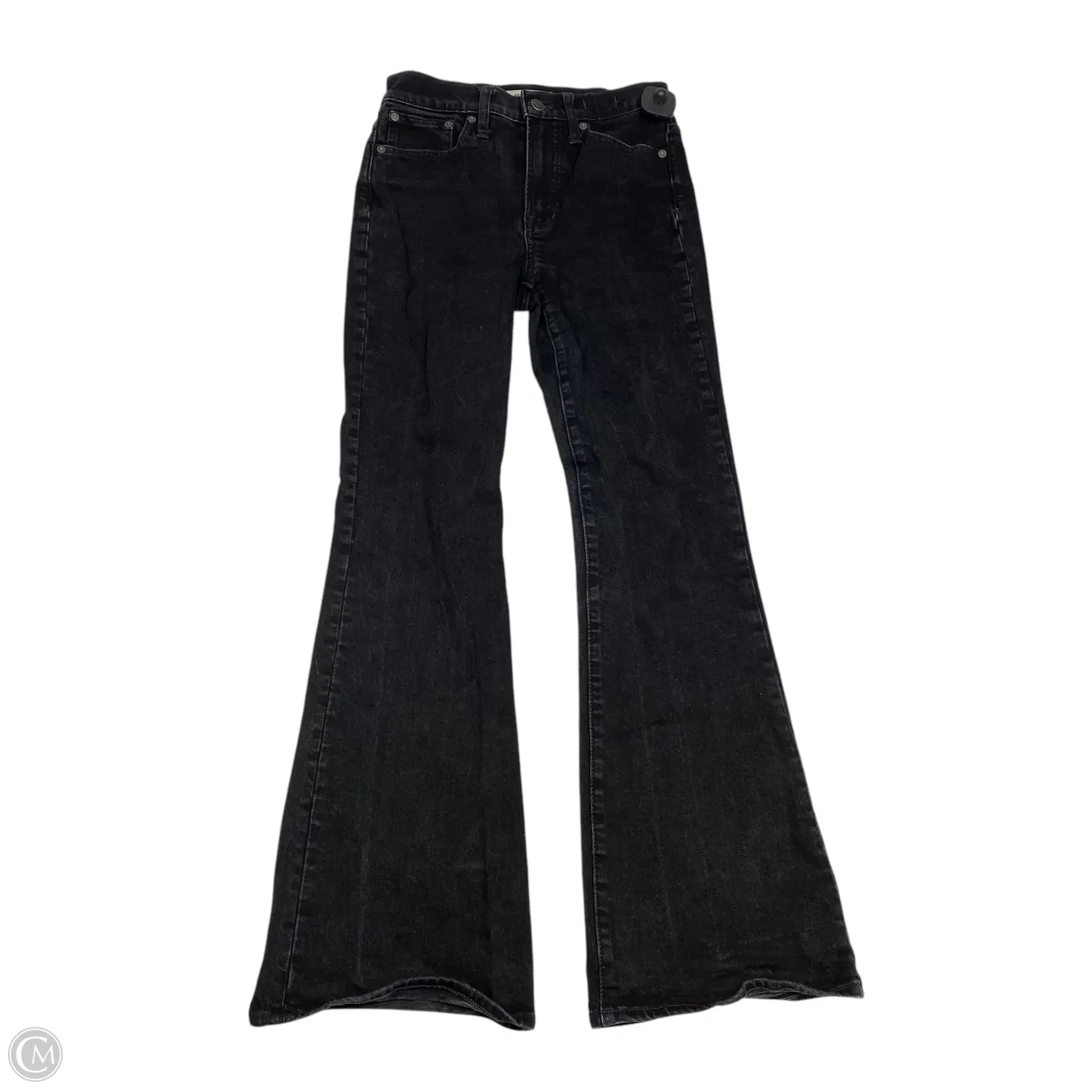 Fashionable Men's JeansJeans Straight By Madewell In Black Denim, Size: 0