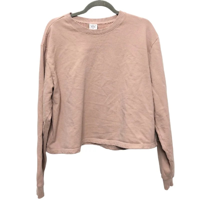 Men's Hoodies with Ribbed HemsSweatshirt Crewneck By Outdoor Voices In Mauve, Size:Xl Men's Hoodies with Ribbed HemsSweatshirt Crewneck By Outdoor Voices In Mauve, Size:Xl