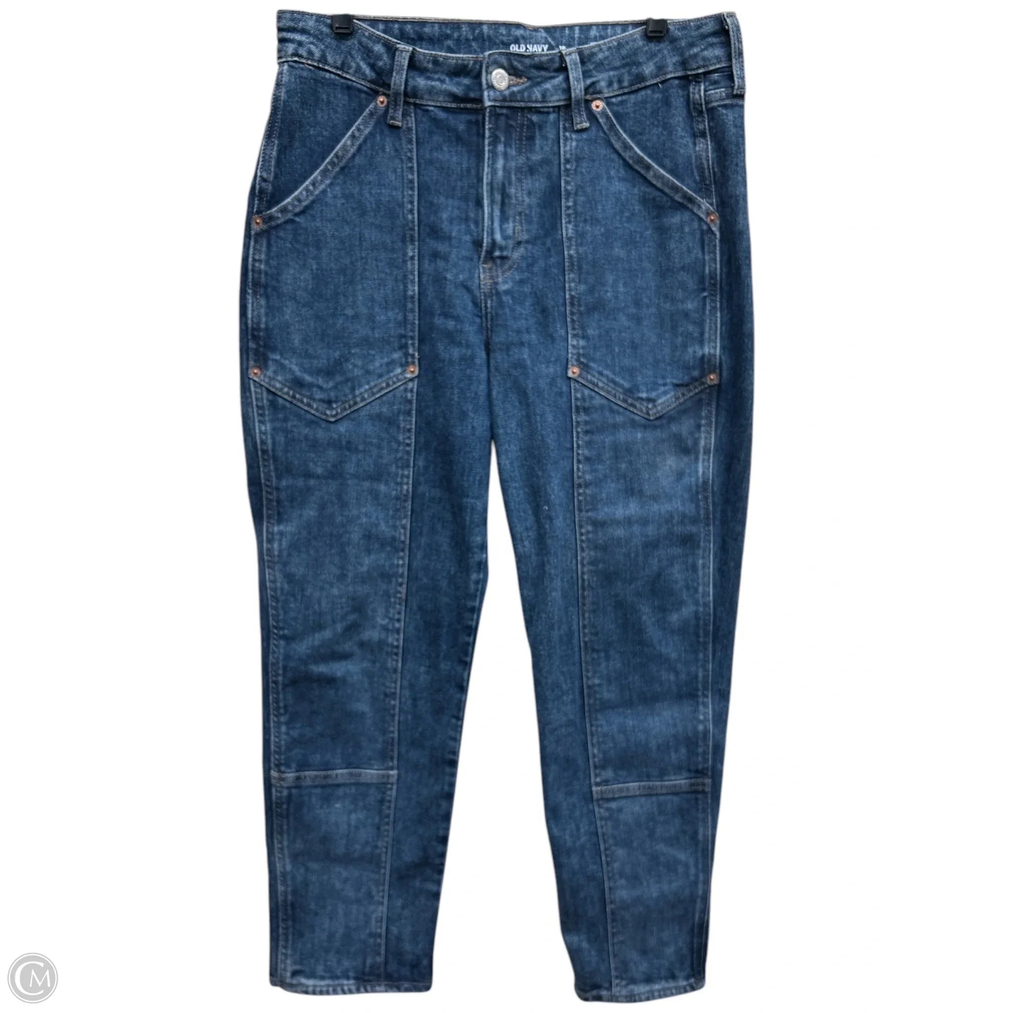 Elegant Men's JeansJeans Straight By Old Navy In Blue Denim, Size: 10