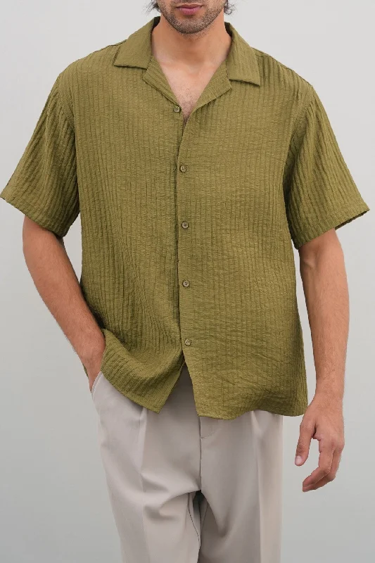 Men's Travel Shirts for Easy PackingCACTUS SILK SHIRT