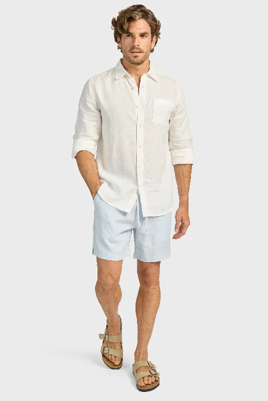 Men's Pants with Deep PocketsRiviera Linen Short