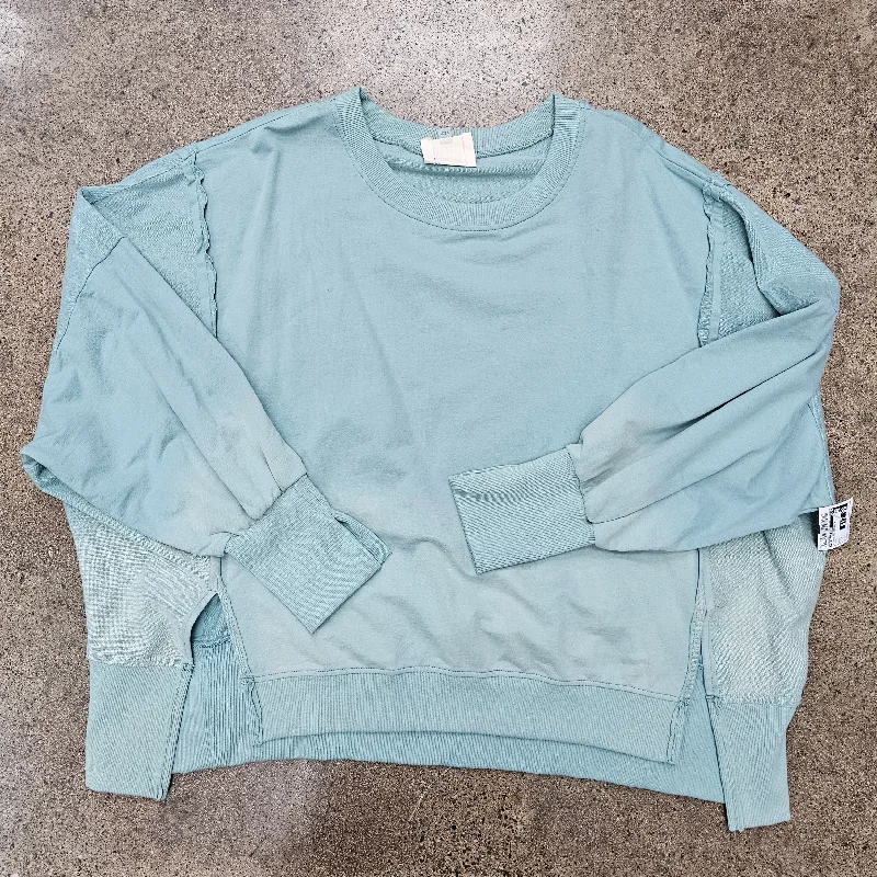 Trendy Men's Patterned HoodiesSweatshirt Crewneck By Fantastic Fawn In Green, Size:M Trendy Men's Patterned HoodiesSweatshirt Crewneck By Fantastic Fawn In Green, Size:M